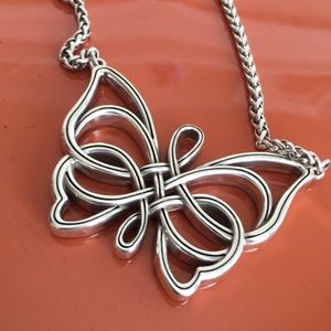 🦋 Brighton Interlok Butterfly Necklace